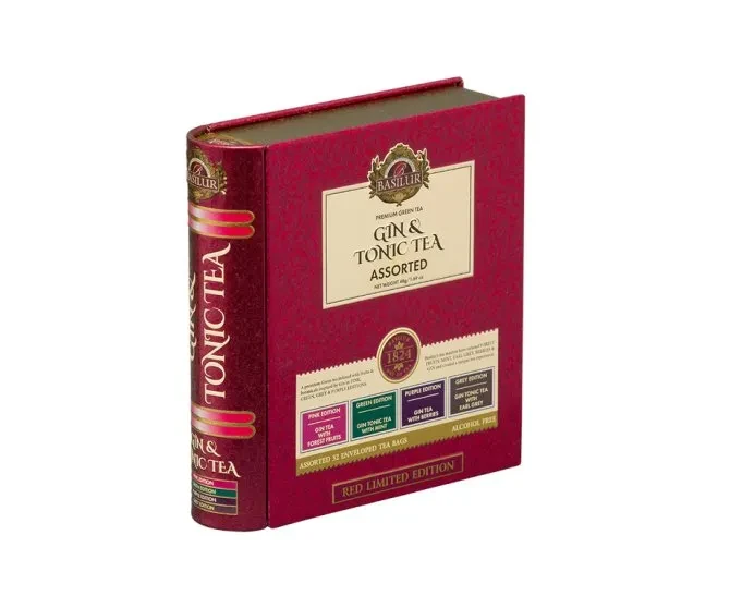 BASILUR Gin & Tonic Tea Red Book As. plech