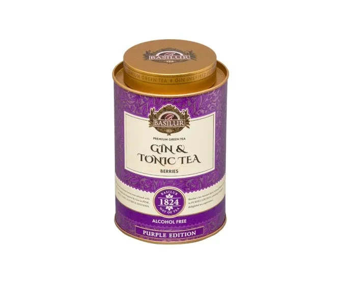 BASILUR Gin & Tonic Tea Berries plech 75g