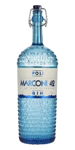 Marconi 42 Mediterian Blue Gin  42% 0.70l