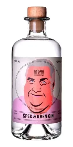 Garage22 špek a křen Gin     42%0.50l