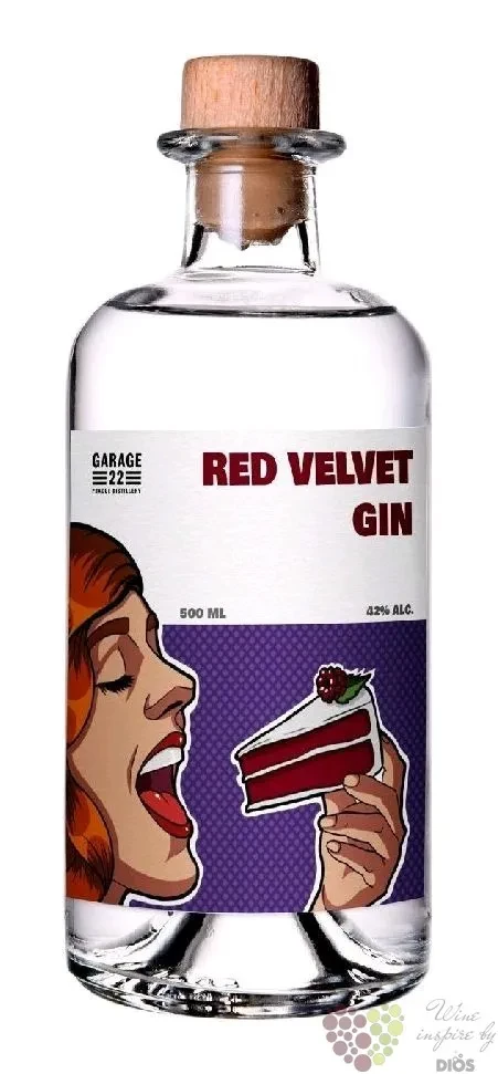 Garage22 R.Velvet Gin Zrzka   42% 0.50l