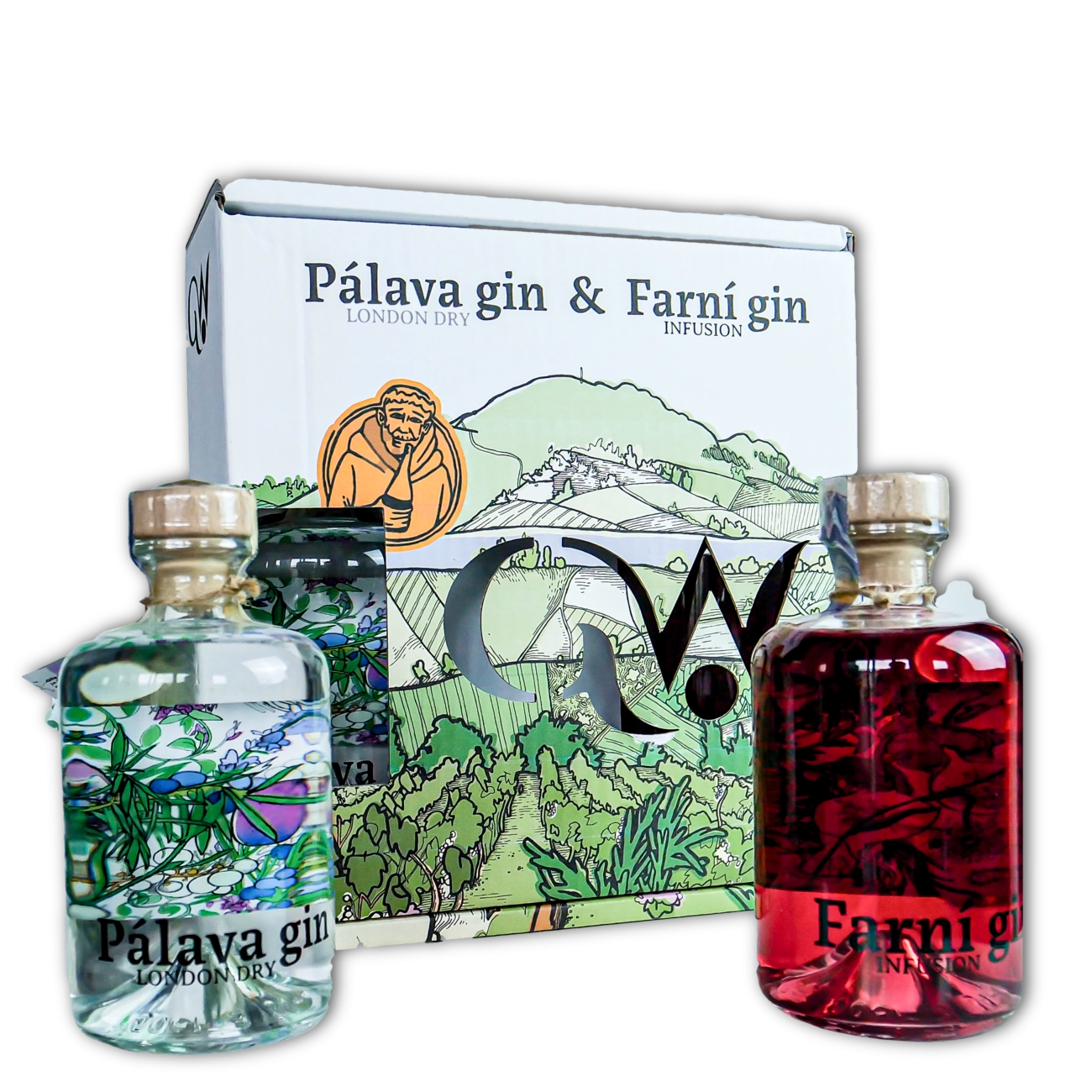 Set Pálava gin & Farní gin