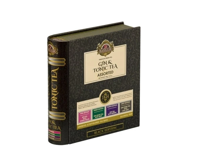 BASILUR Gin & Tonic Tea Black Book As. Plech