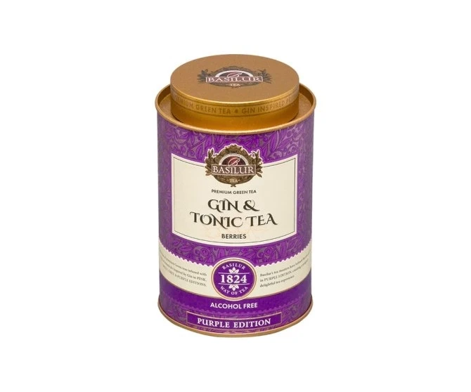 BASILUR Gin & Tonic Tea Berries plech 75g