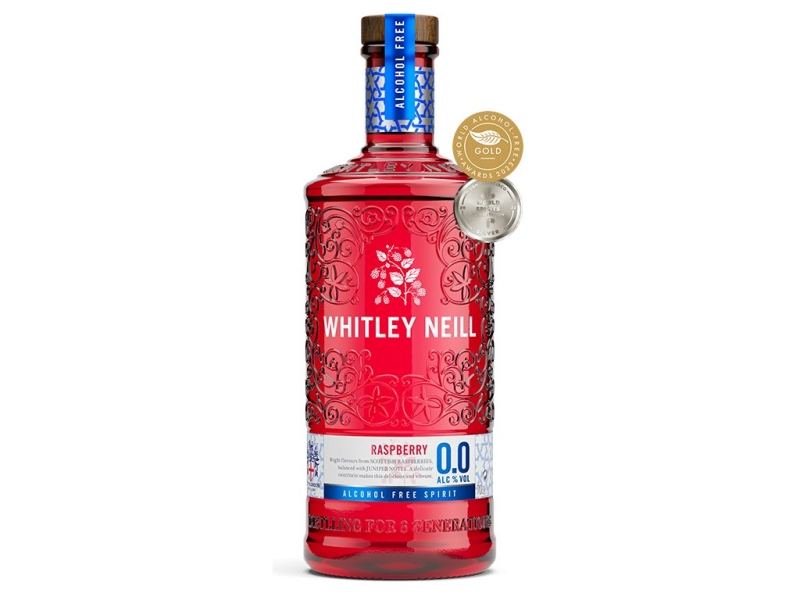 Alcohol Free Gin Whitley Neill Raspberry  0% 0.70l