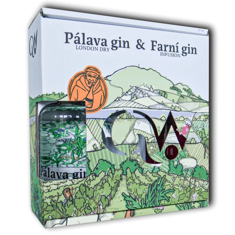 Set Pálava gin & Farní gin
