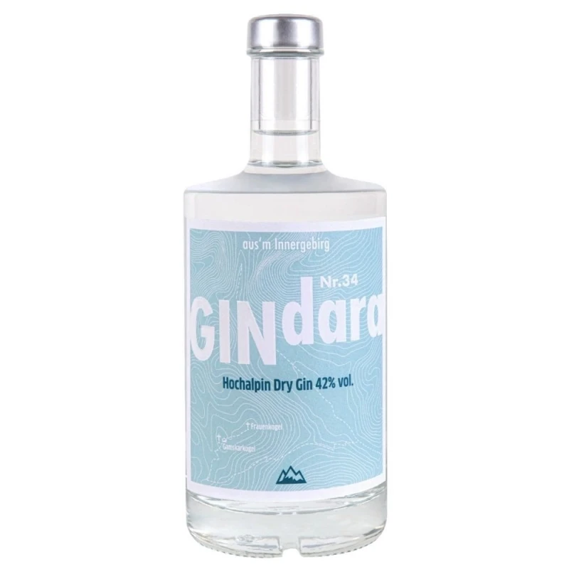 Gindara Hochalpin Dry Gin 42 %