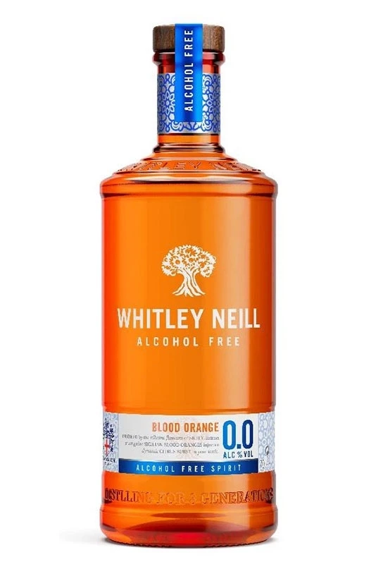 Alcohol Free Gin Whitley Neill Blood Orange  00%0.70l