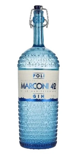 Marconi 42 Mediterian Blue Gin  42% 0.70l