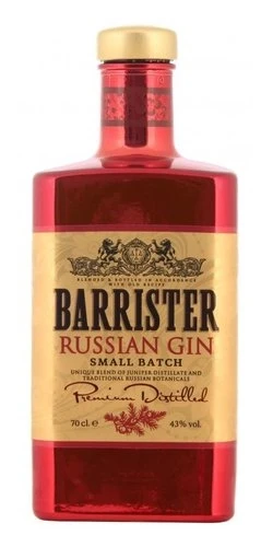 Barrister Russian Gin 43% 0.70l
