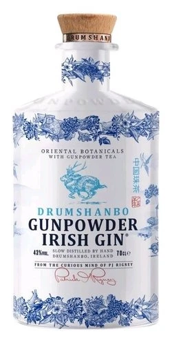 Gunpowder Drumshanbo Gin keramická lahev 43% 0.70l
