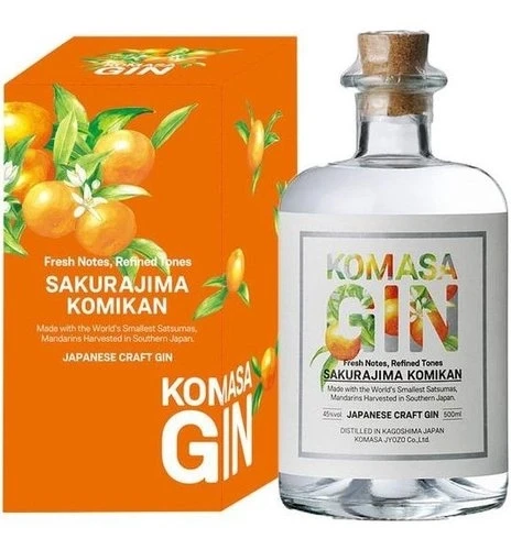 Komasa Sak.Komikan Gin 40% 0.50l