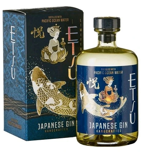 Etsu Pacific Ocean Water Gin gB 43%0.70l