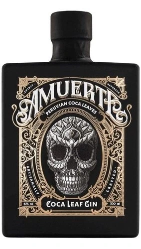 Amuerte Coca leaf Black Gin  43%0.70l