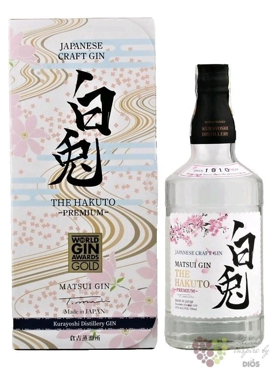 Matsui Hakuto Premium Japan Gin 47%0.70l