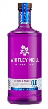 Whitley Neill Rhubarb & Ginger Gin 0,7l 0%